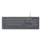 Trust - Primo Beleuchtete teclado Hogar / Oficina USB QWERTY Español Negro