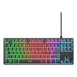 Trust - GXT 833 Thado TKL teclado Juego USB QWERTY Español Negro
