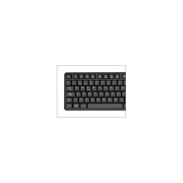 iggual - Teclado USB estándar CK-SILENT-105T negro