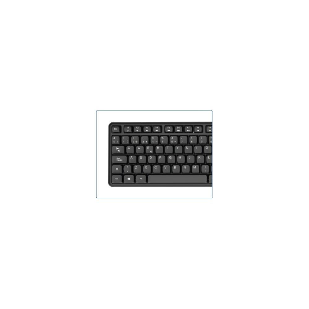 iggual - Teclado USB estándar CK-SILENT-105T negro
