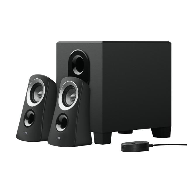 Logitech - 980-000413 conjunto de altavoces 25 W PC Negro 2.1 canales 5 W