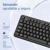 iggual - Teclado USB estándar CK-OFFICE-105T negro
