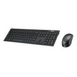 ASUS - W2500 teclado Ratón incluido Juego RF inalámbrico QWERTY Negro