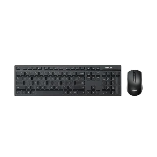 ASUS - W2500 teclado Ratón incluido Juego RF inalámbrico QWERTY Negro