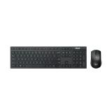 ASUS - W2500 teclado Ratón incluido Juego RF inalámbrico QWERTY Negro