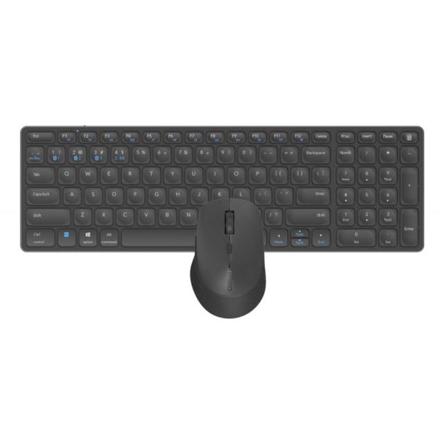 Rapoo - 9700M teclado Ratón incluido Universal Bluetooth QWERTY Negro