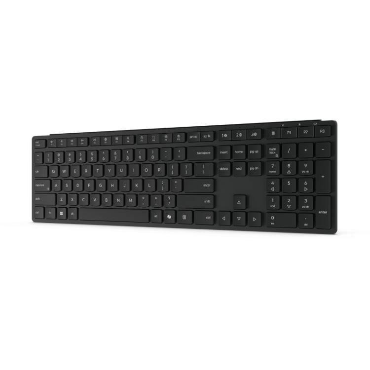 Lenovo - 4Y41S04690 teclado Hogar / Oficina RF Wireless + Bluetooth Español Negro