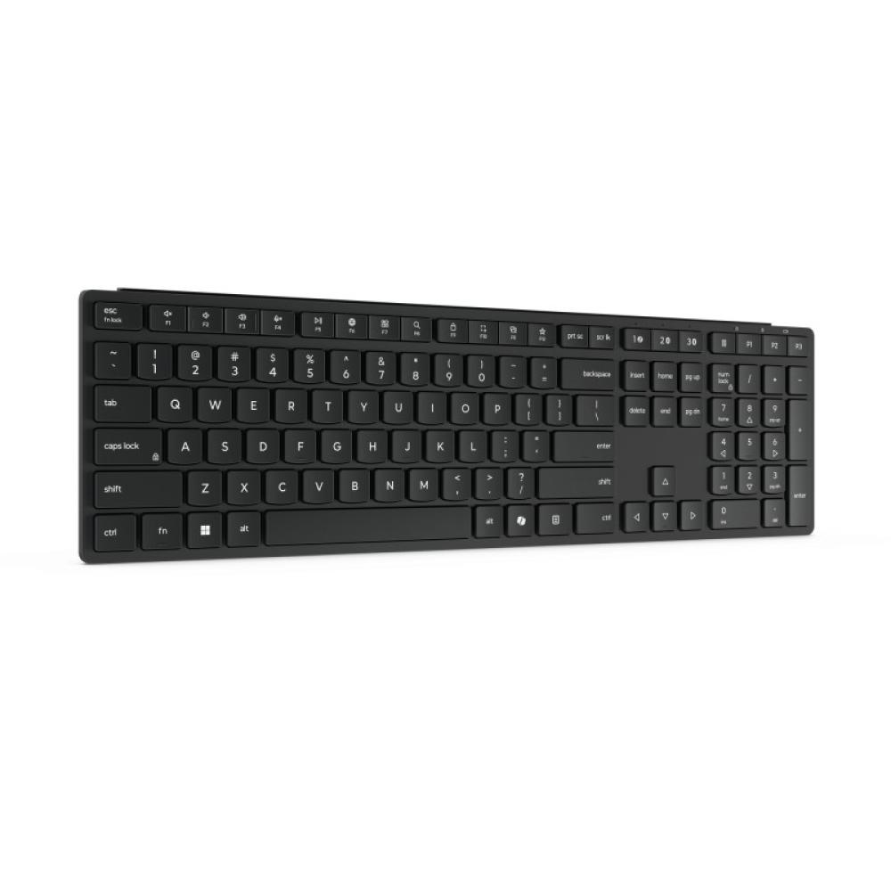 Lenovo - 4Y41S04690 teclado Hogar / Oficina RF Wireless + Bluetooth Español Negro