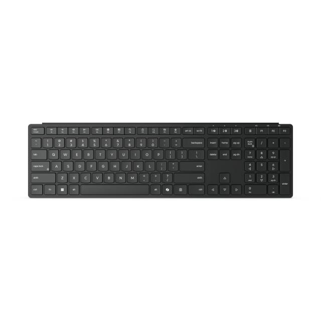 Lenovo - 4Y41S04690 teclado Hogar / Oficina RF Wireless + Bluetooth Español Negro