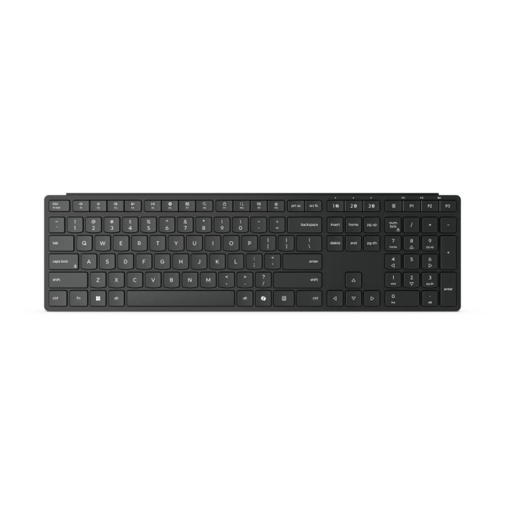 Lenovo - 4Y41S04690 teclado Hogar / Oficina RF Wireless + Bluetooth Español Negro