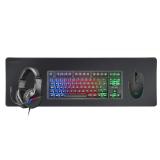 Mars Gaming - MCP-RGB3, Pack Gaming Teclado Fixed RGB + Ratón Gaming RGB Flow 3200 DPI + Auriculares Over-Ear RGB + - MCPRGB3ES