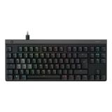 Logitech - G515 RAPID TKL, teclado con cable de perfil bajo para gaming, teclado para gaming en PC totalmente personalizable con