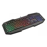Trust - GXT 830-RW Avonn teclado Juego USB Español Negro
