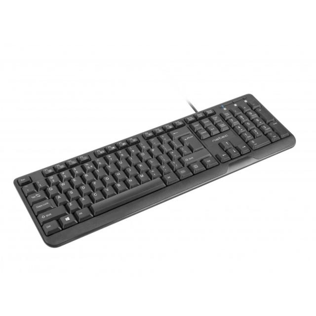 NATEC - Trout teclado Oficina USB QWERTY Español Negro