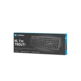 NATEC - Trout teclado Oficina USB QWERTY Español Negro