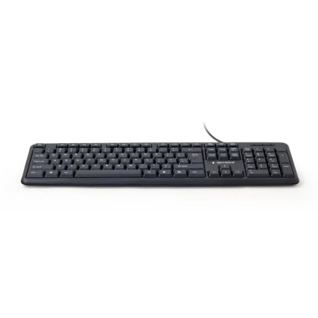 Gembird - KB-U-103-ES teclado Hogar USB Español Negro