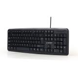 Gembird - KB-U-103-ES teclado Hogar USB Español Negro