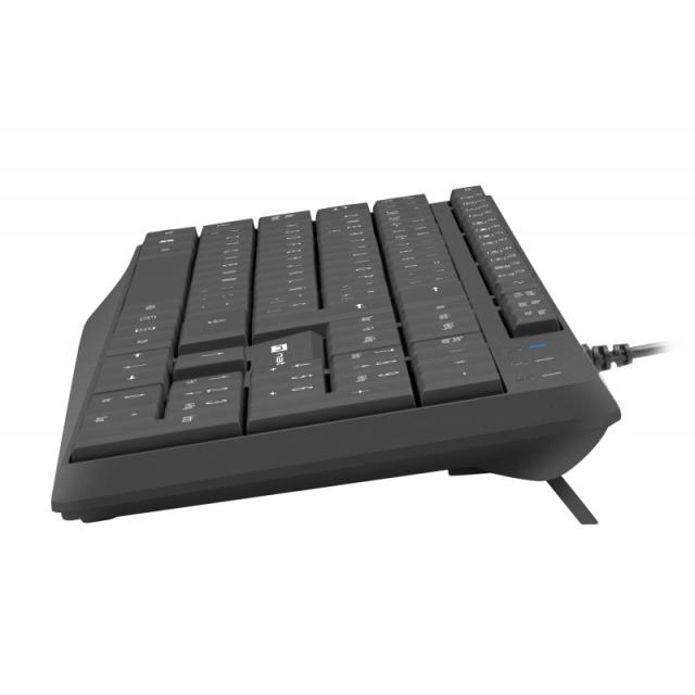 NATEC - NKL-1948 teclado Universal USB QWERTY Español Negro