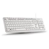 NGS - HERITAGE teclado Universal USB QWERTY Español Blanco