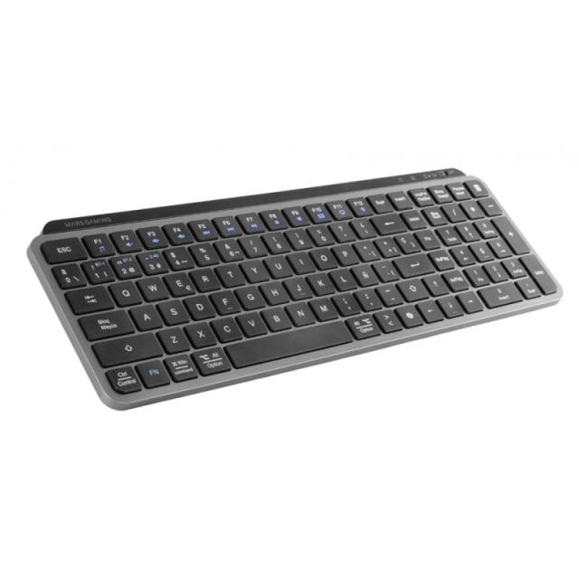 Mars Gaming - MK-SILENKEYS teclado Universal RF Wireless + Bluetooth QWERTY Español Negro