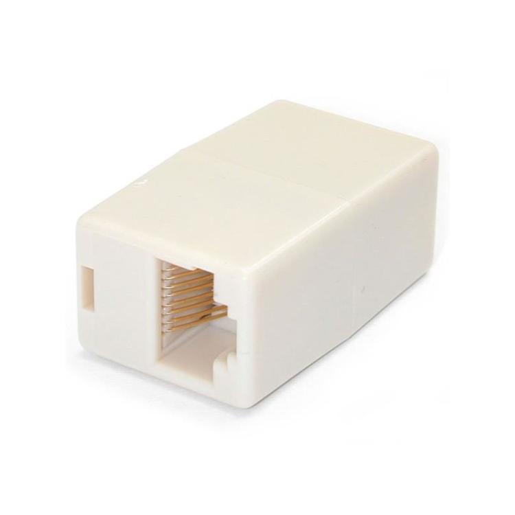 StarTech.com - Paquete de 10 Cajas de Empalme Modulares Acopladores para Cable Cat5e Ethernet UTP - 2x Hembra RJ45 - Beige