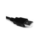 StarTech.com - Cable Profesional de 0,3m USB a Puerto Serie Serial RS232 DB9 con Retención del Puerto COM