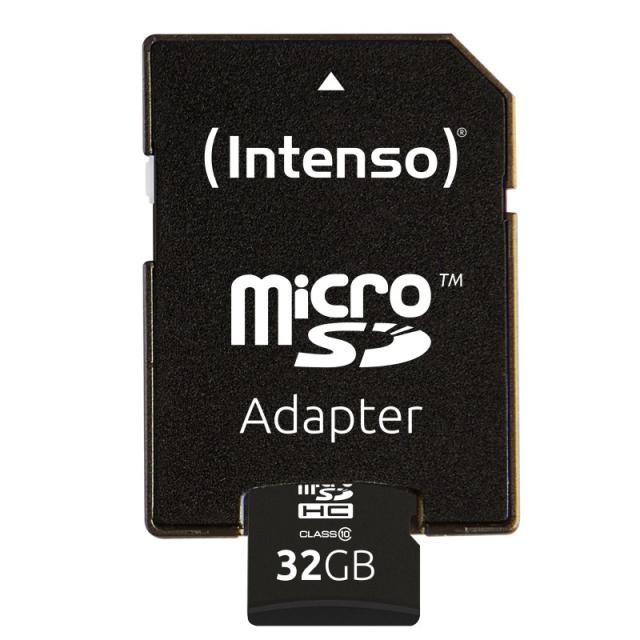 Intenso - 32GB MicroSDHC Clase 10