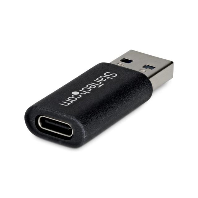 StarTech.com - Adaptador USB-A Macho a USB-C Hembra - Conversor a USB a Tipo C - USB a USB Tipo C - 10Gbps - 5V 900mA - Adaptado