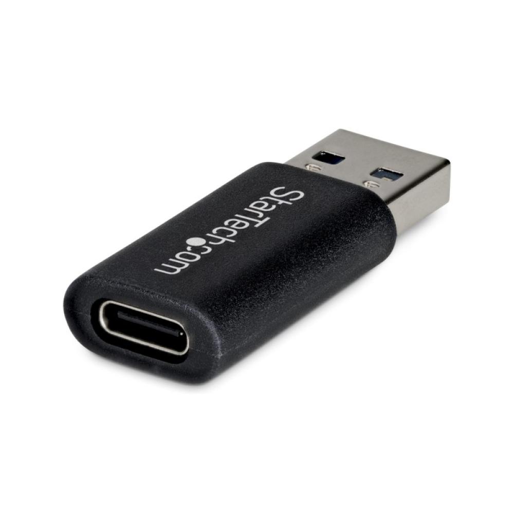 StarTech.com - Adaptador USB-A Macho a USB-C Hembra - Conversor a USB a Tipo C - USB a USB Tipo C - 10Gbps - 5V 900mA - Adaptado