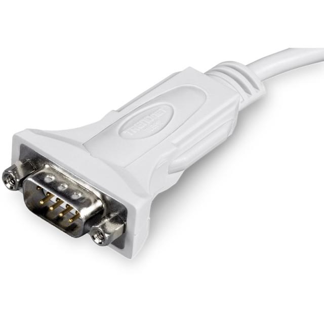 Trendnet - TU-S910 cambiador de género para cable USB Type A RS-232 Blanco