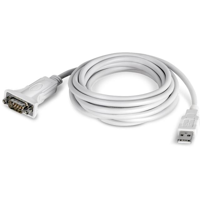 Trendnet - TU-S910 cambiador de género para cable USB Type A RS-232 Blanco