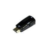 Gembird - A-HDMI-VGA-02 cambiador de género para cable VGA (D-Sub) Negro