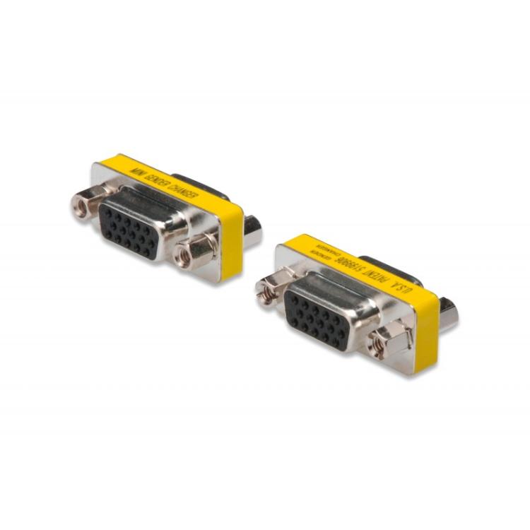 Digitus - Mini cambiador de género / 15 pines