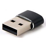Gembird - A-USB2-AMCF-02 cambiador de género para cable USB A USB C Negro