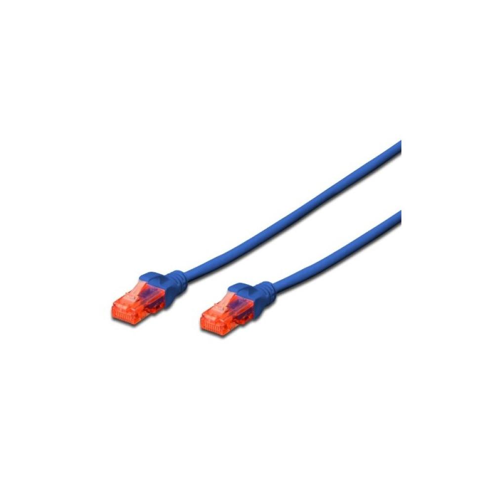 Ewent - IM1007 cable de red Azul 1 m Cat6 U/UTP (UTP)