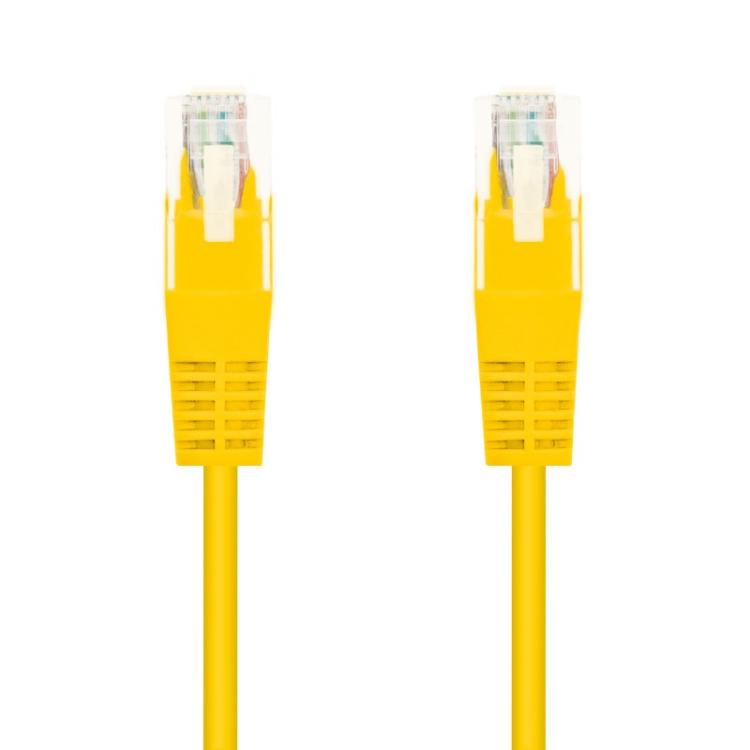 Nanocable - 10.20.0402-Y cable de red Amarillo 2 m Cat6e U/UTP (UTP)