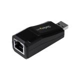 StarTech.com - Adaptador Tarjeta de Red Externa NIC USB 3.0 a 1 Puerto Gigabit Ethernet 1Gbps RJ45 USB A Sin Dongle