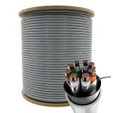Phasak - Bobina de cable de red S/FTP Cat.6A cobre LSZH sólido CPR Cca 305 m gris – PHR 6202