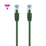 Nanocable - Cable de Red Cat.7 600MHZ LSZH SFTP PIMF AWG26, Verde, 1 m