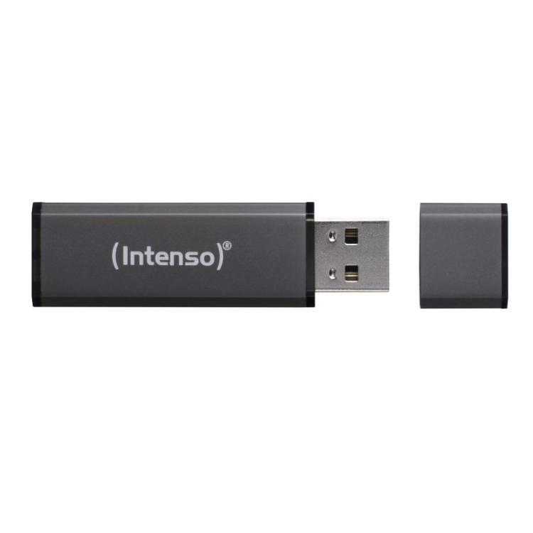 Intenso - Alu Line unidad flash USB 64 GB USB tipo A 2.0 Antracita