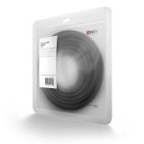 Lindy - 48076 cable de red Negro 0,5 m Cat6 U/UTP (UTP)