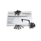 StarTech.com - Abrazadera Bracket de Acero Vertical de Montaje en Pared para Rack de Servidores - 4U 19 Pulgadas