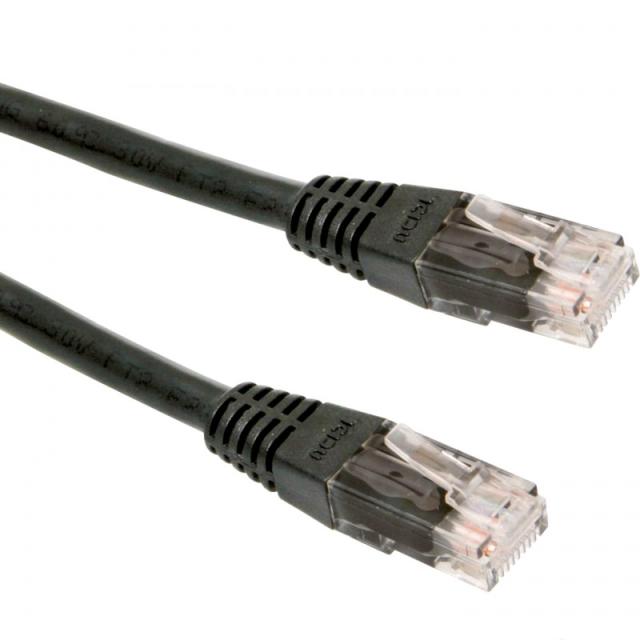 Gembird - PP12-3M/BK cable de red Negro Cat5e U/UTP (UTP)