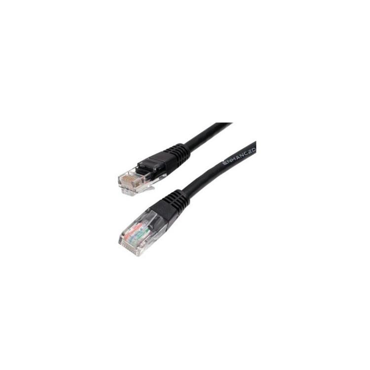 Gembird - PP12-0.5M/BK cable de red 0,5 m