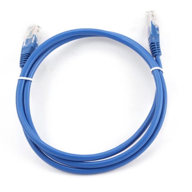 Gembird - PP12-1M/B cable de red Azul Cat5e