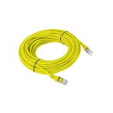 Lanberg - PCU6-10CC-1000-Y cable de red Amarillo 10 m Cat6 U/UTP (UTP)