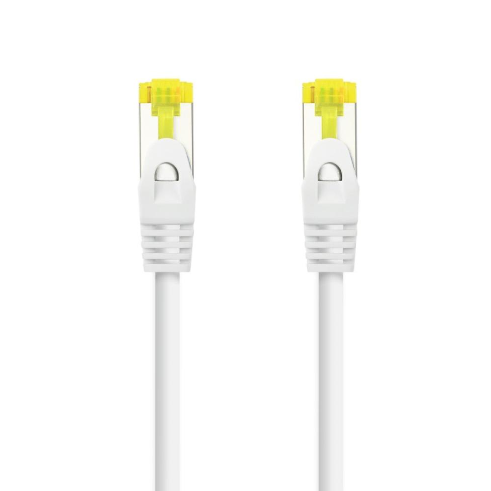 Nanocable - Cable de red latiguillo RJ45 LSZH Cat.6A SFTP AWG26, Blanco, 3.0 m
