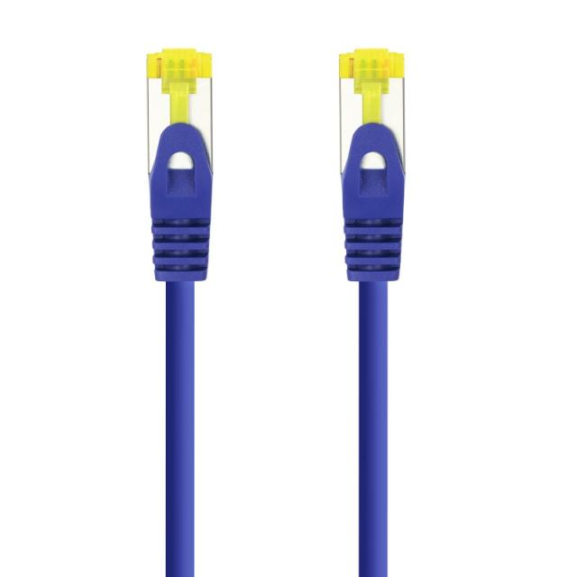 Nanocable - Cable Red Latiguillo RJ45 LSZH CAT.6A SFTP AWG26, Azul, 25 cm