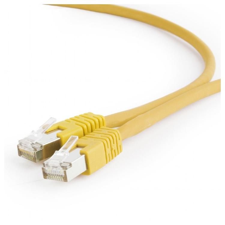 Gembird - PP6A-LSZHCU-Y-1M cable de red Amarillo Cat6 S/FTP (S-STP)