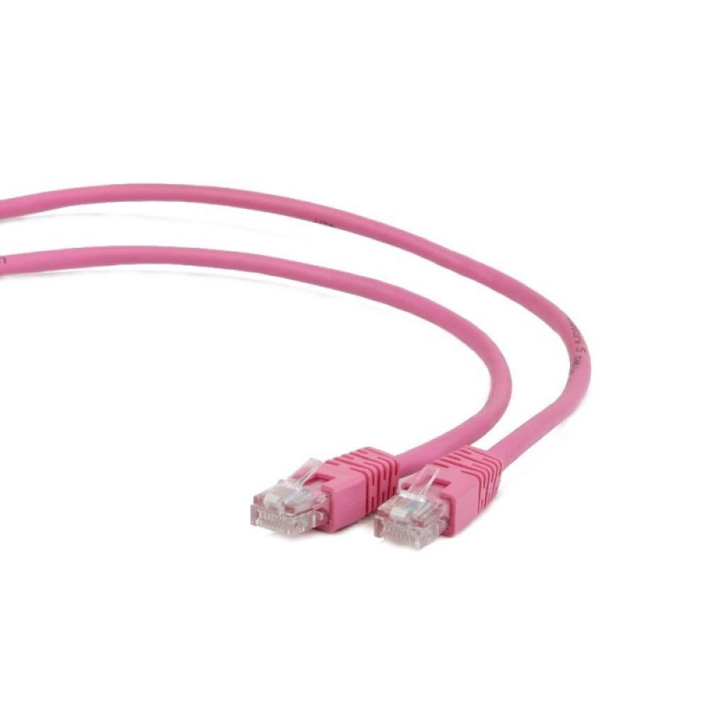 Gembird - RJ45/RJ45 Cat5e 3m cable de red Rosa U/UTP (UTP)